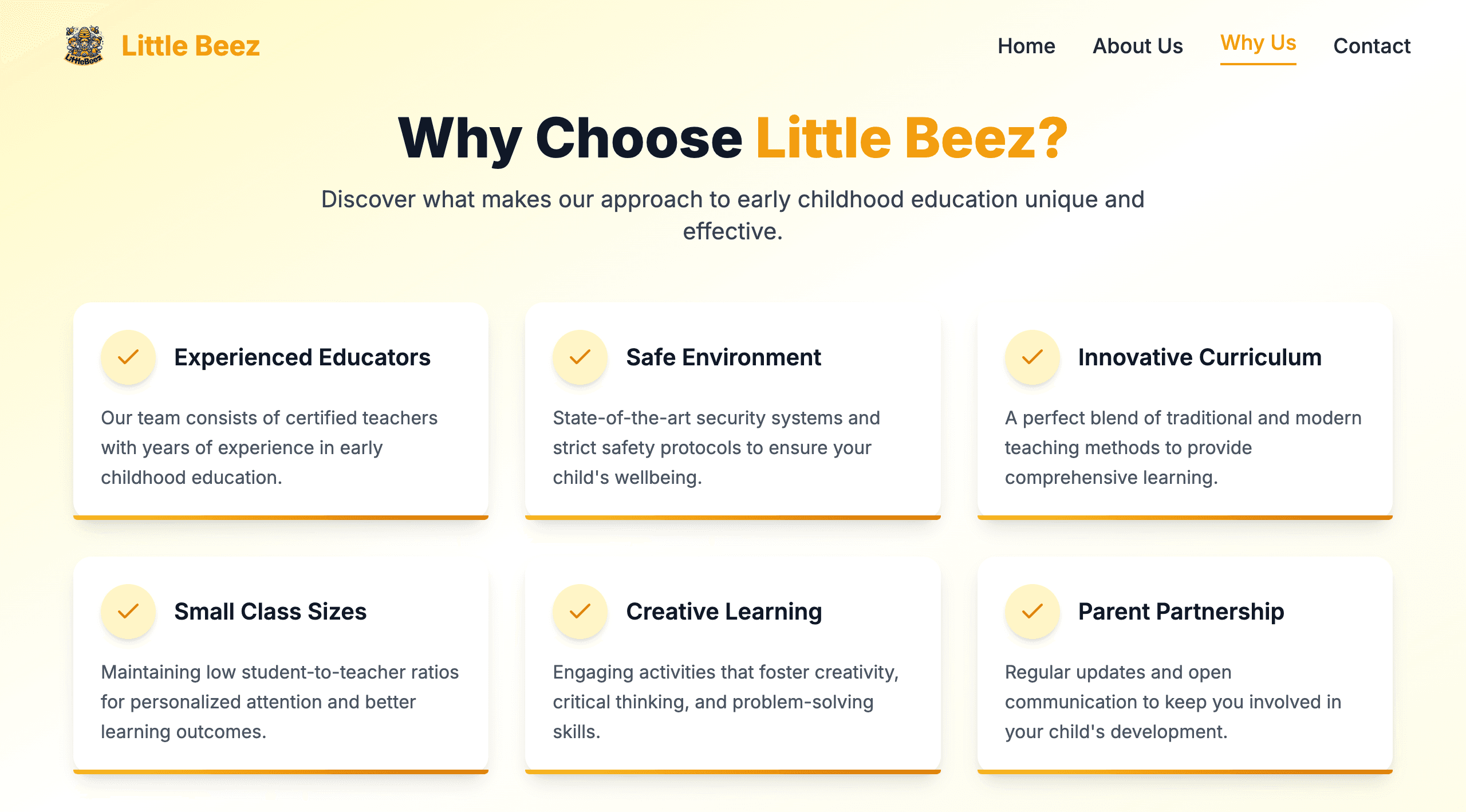 Little Bees About Page